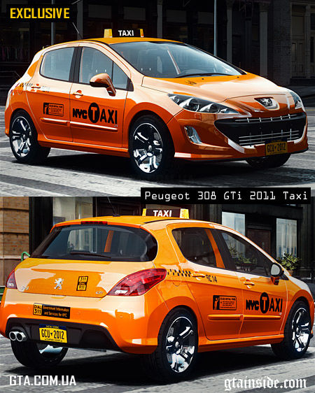 Peugeot 308 taxi